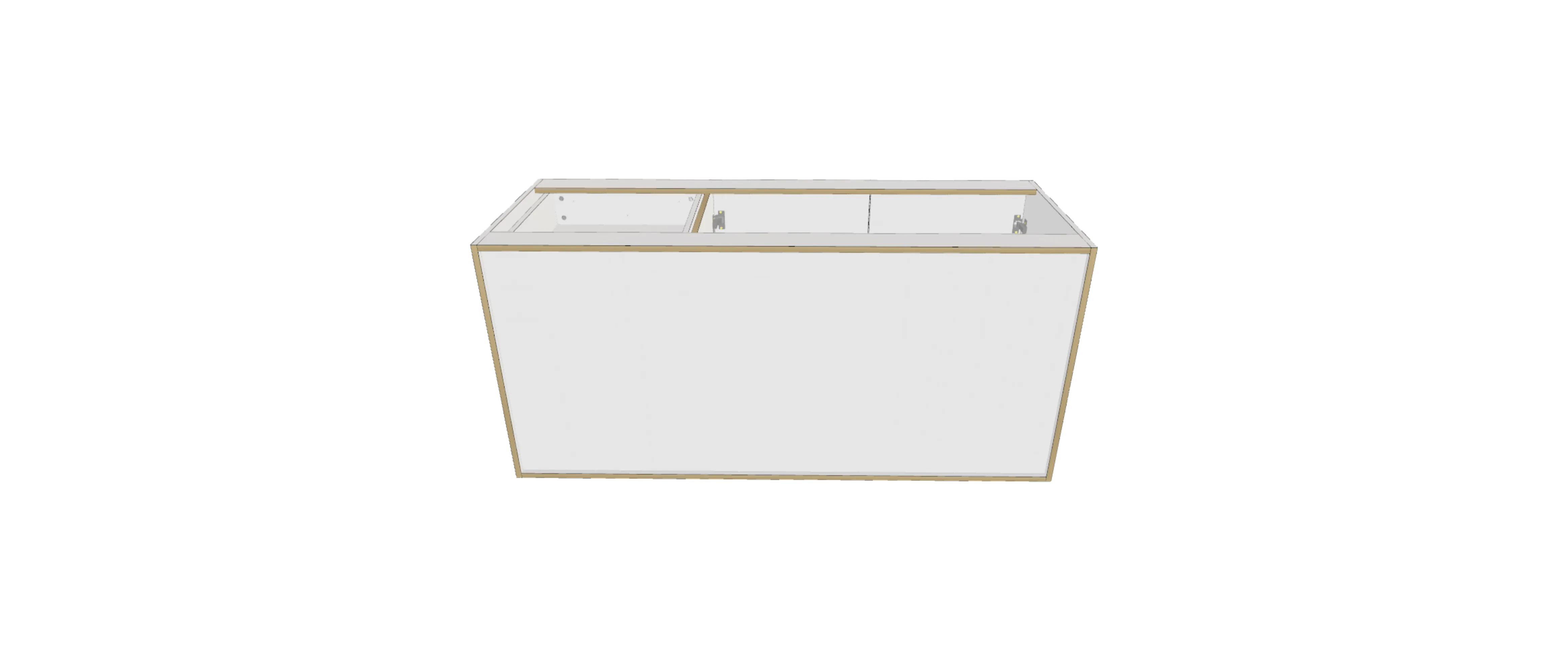 Balcão planejado com 2 portas e 4 gavetas - Sob Medida e Personalizado
